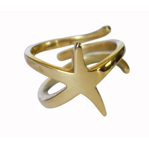 Starfish Adjustable Ring