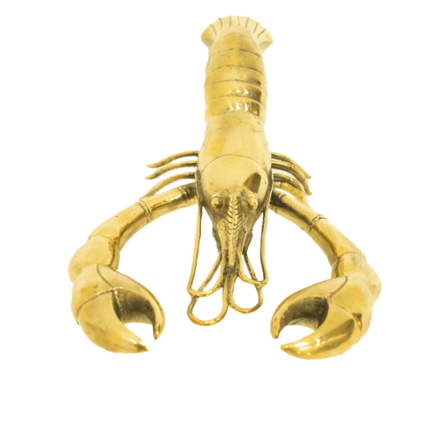Lobster Brass Sculpture