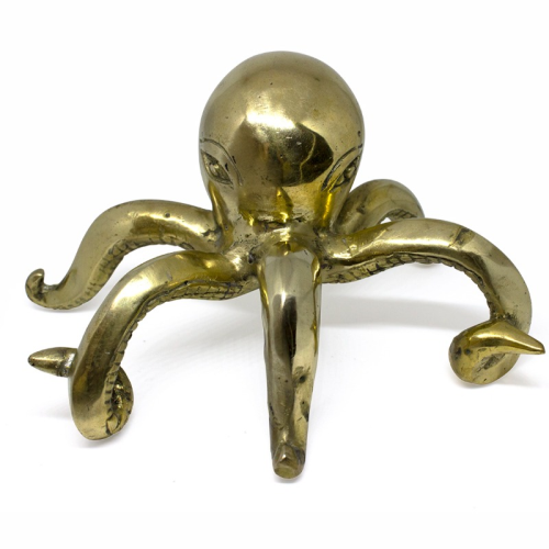 Octopus Brass Sculpture