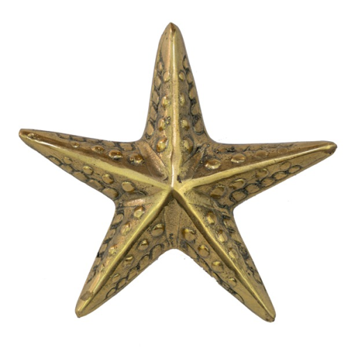 Starfish Sculpture Brass Small